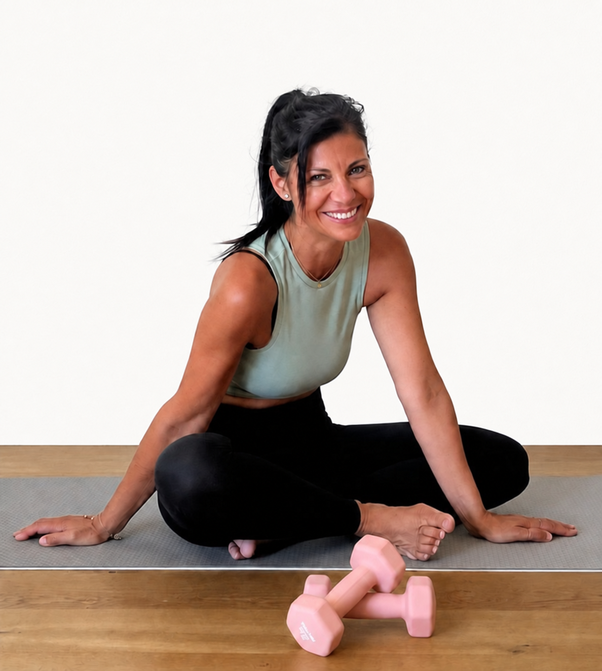 Karin Palmetshofer beim Training